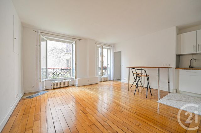 Appartement F2 à louer - 2 pièces - 38.8 m2 - PARIS - 75013 - ILE-DE-FRANCE - Century 21 Arago - Les Gobelins